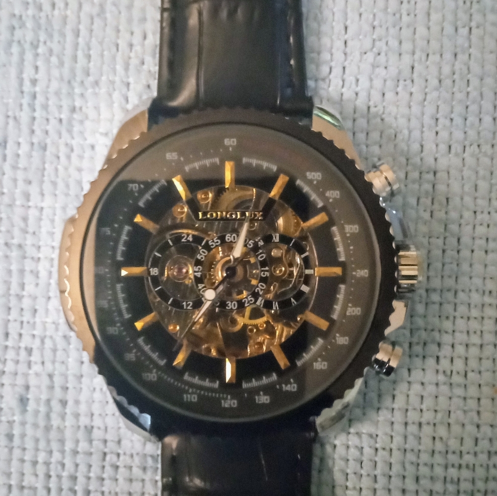 Longlux men's automatic mechanical watch